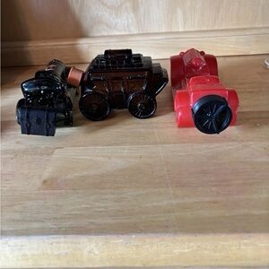 3 vintage Avon aftershave bottles